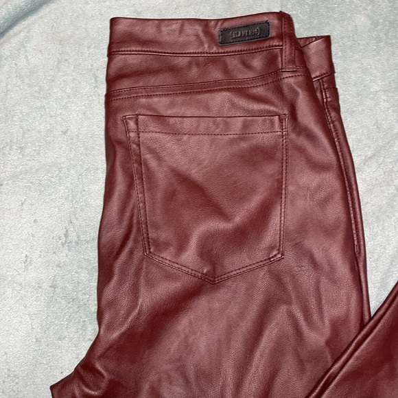 Blank NYC Vegan Leather Skinny Pant sz 31 - Picture 4 of 8
